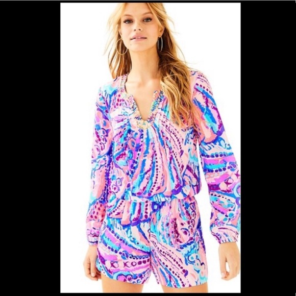 Lilly Pulitzer Dresses & Skirts - Lilly Pulitzer Colby romper